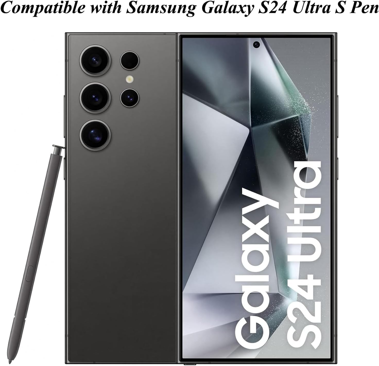 Samsung Galaxy S24 Ultra S Stylet de Rechange (Noir)