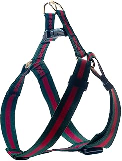 Elegant and Stylish Dog Harness,Durable Soft Neck and Chest Adjustable Pet Harness,Luxury Dog Harness