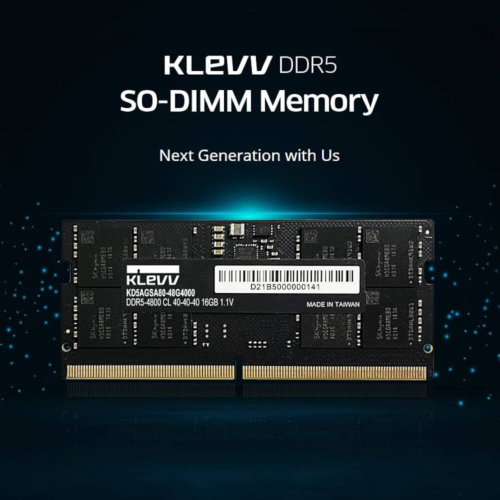 PCパーツ Hynix A-DIE KLEVV DDR5 5600Mhz 16GB x 2 Amazon.in: Buy KLEVV DDR5 32GB (2x16GB) 5600MHz CL46 SODIMM