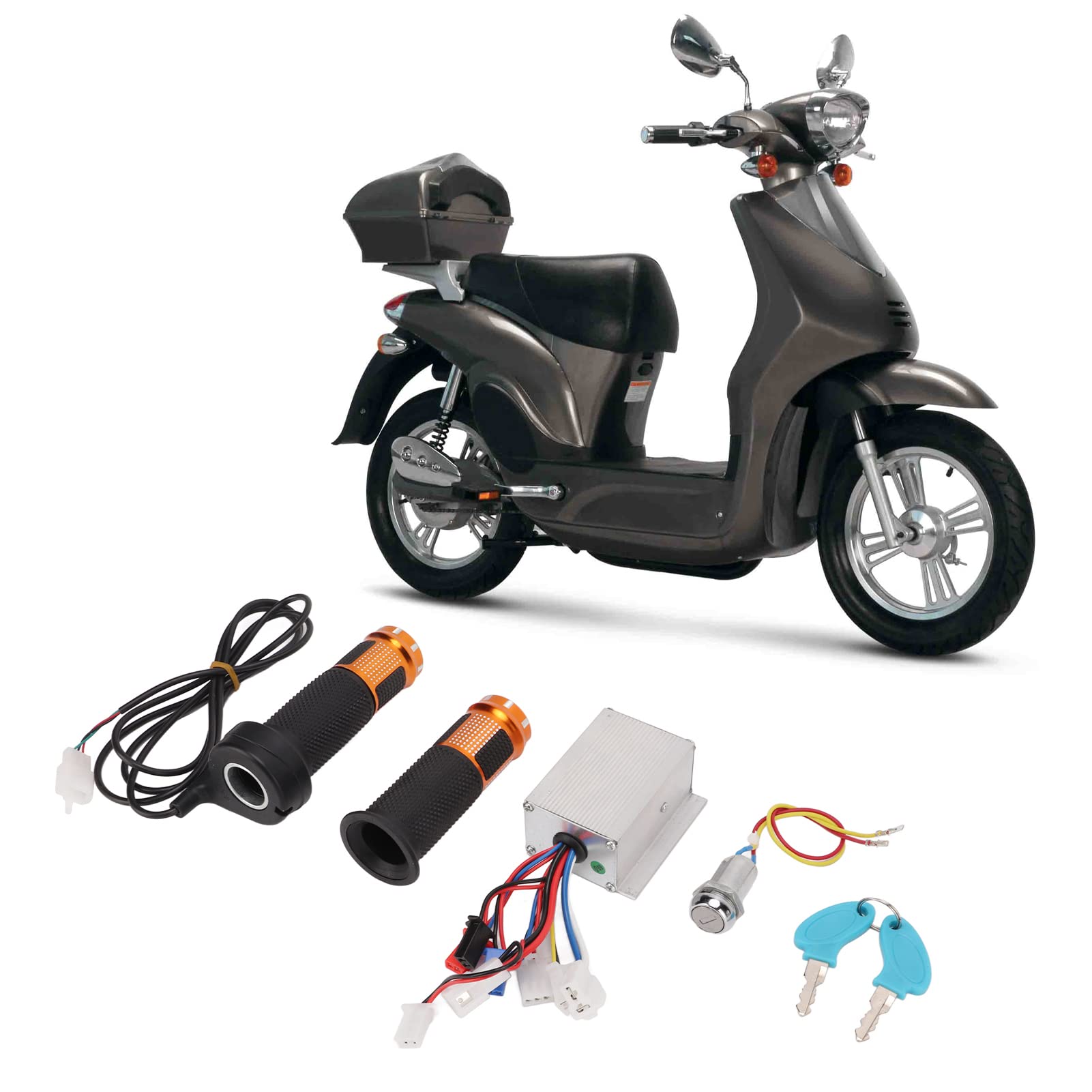 Contrôleur Moteur 24V 250W Pour Vélo électrique - Avec Poignée Accélérateur - Neuf
