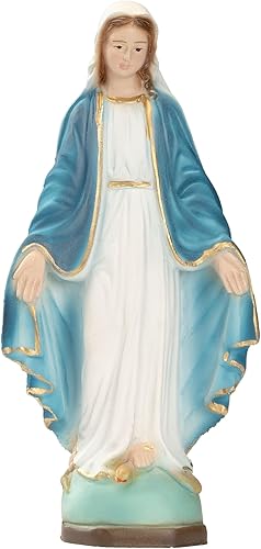 THE FAITH GIFT SHOP Nuestra Señora de Gracia Virgen Mary Colección hecha a mano (6")