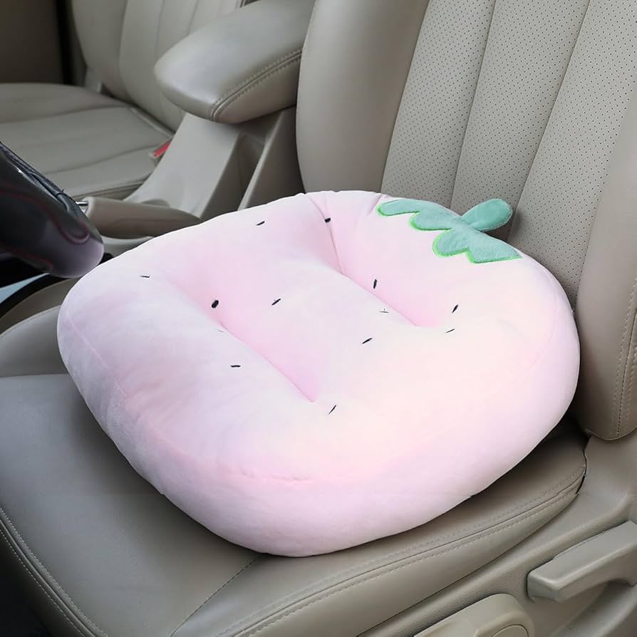 Pick you クッション　rest cushion Amazon.com: SMIUPIN Cartoon Plush Car Booster Seat Cushion