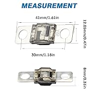 Vista 2 de GLOSO Fusible BDFS MIDI/AMI, fusible atornillado (100A - 3 unidades)