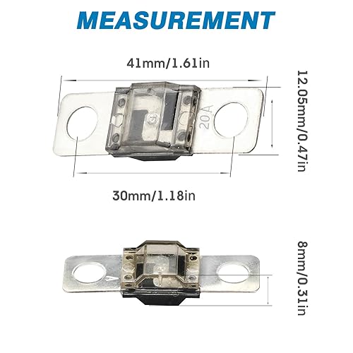 Miniatura 2 de GLOSO Fusible BDFS MIDIAMI, fusible atornillado (30A - 3 unidades)