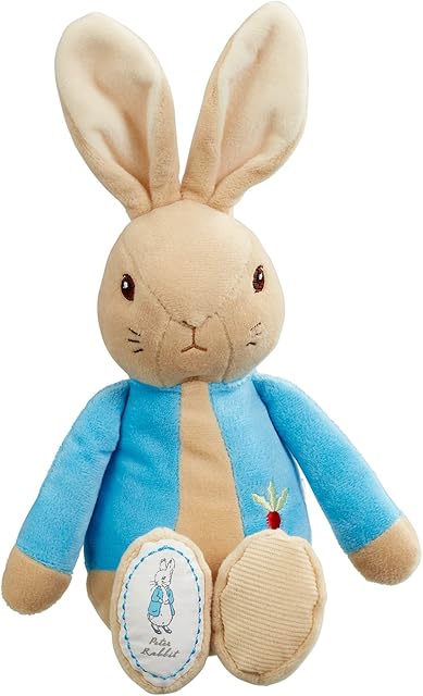 Rainbow Designs My First Peter Rabbit Soft Toy - Official Beatrix Potter Bunny Teddy for Babies and Toddlers