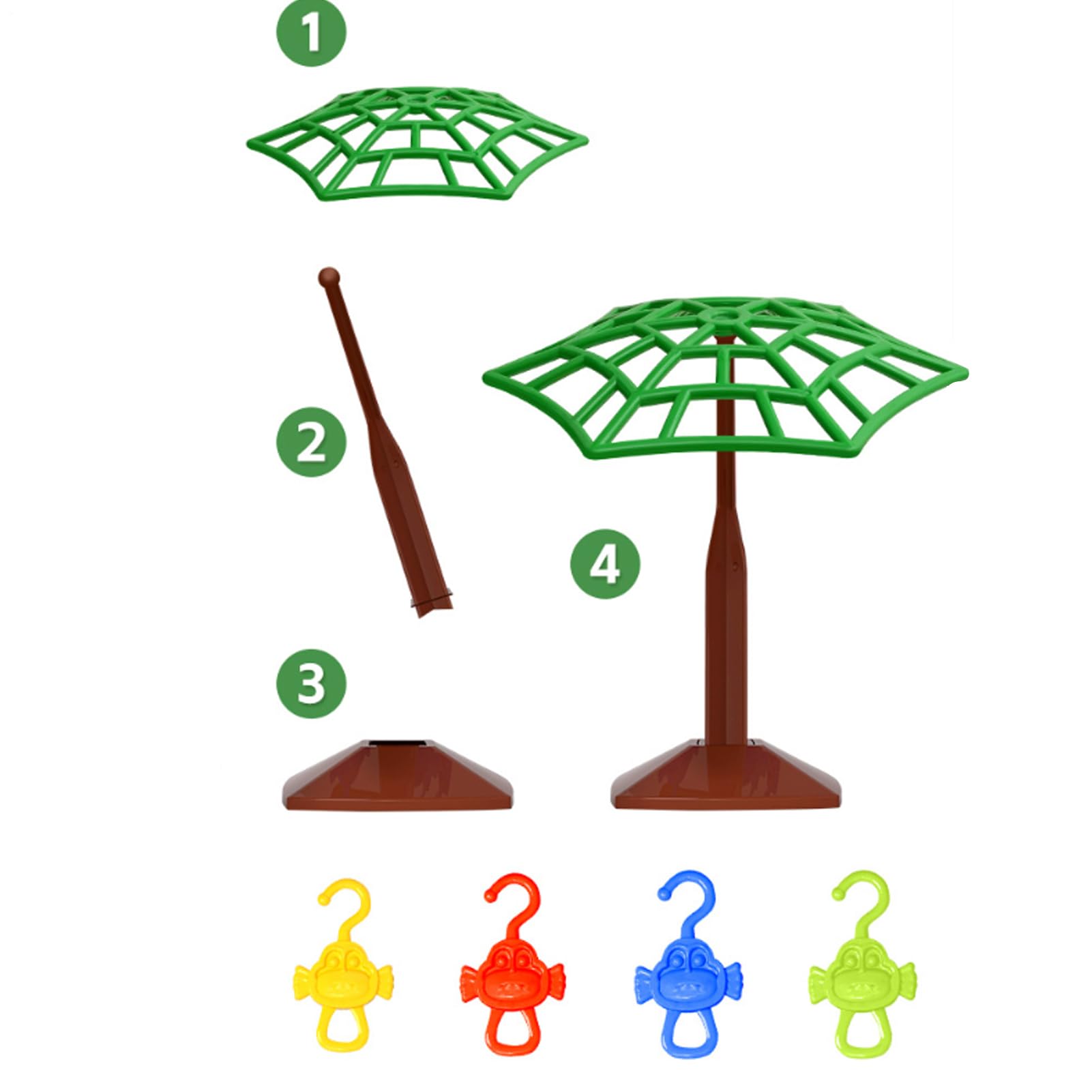 Gioco di Equilibrio Scimmia | Albero Del Bilanciere A Scimmia | Attività Educative di Base per Bambini 'Asilo e Scuola Materna, per Ragazzi e Ragazze oltre 3 Anni, Ideale per