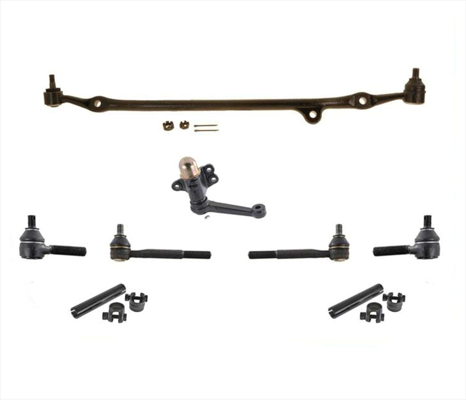 84-88 Toyota Pick Up 2 Wheel Drive Only With Power Sterring Tie Rod Center Link IArm 8pc Kit/STOP LOOK CHECK REAR WHEEL DRIVE MODELS ONLY WITH POWER STEERING