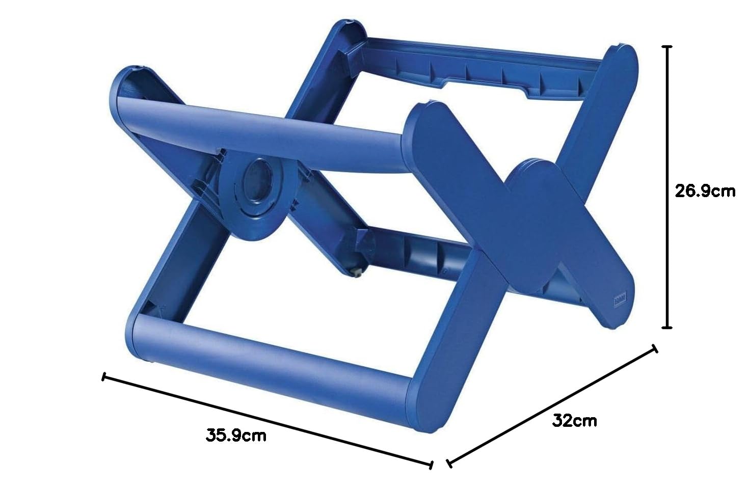 Cestello per cartelle sospese HAN X-CROSS – design elegante e innovativo, con impugnature di trasporto, contiene fino a 35 cartelle sospese, stabile e impilabile, blu, 19071-14