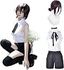 CR ROLECOS Makima Cosplay Re:Zero Cosplay with Wig, Anime Manga Makima Costume Set, Halloween Costume, Photo Shoot, Cosplay Event