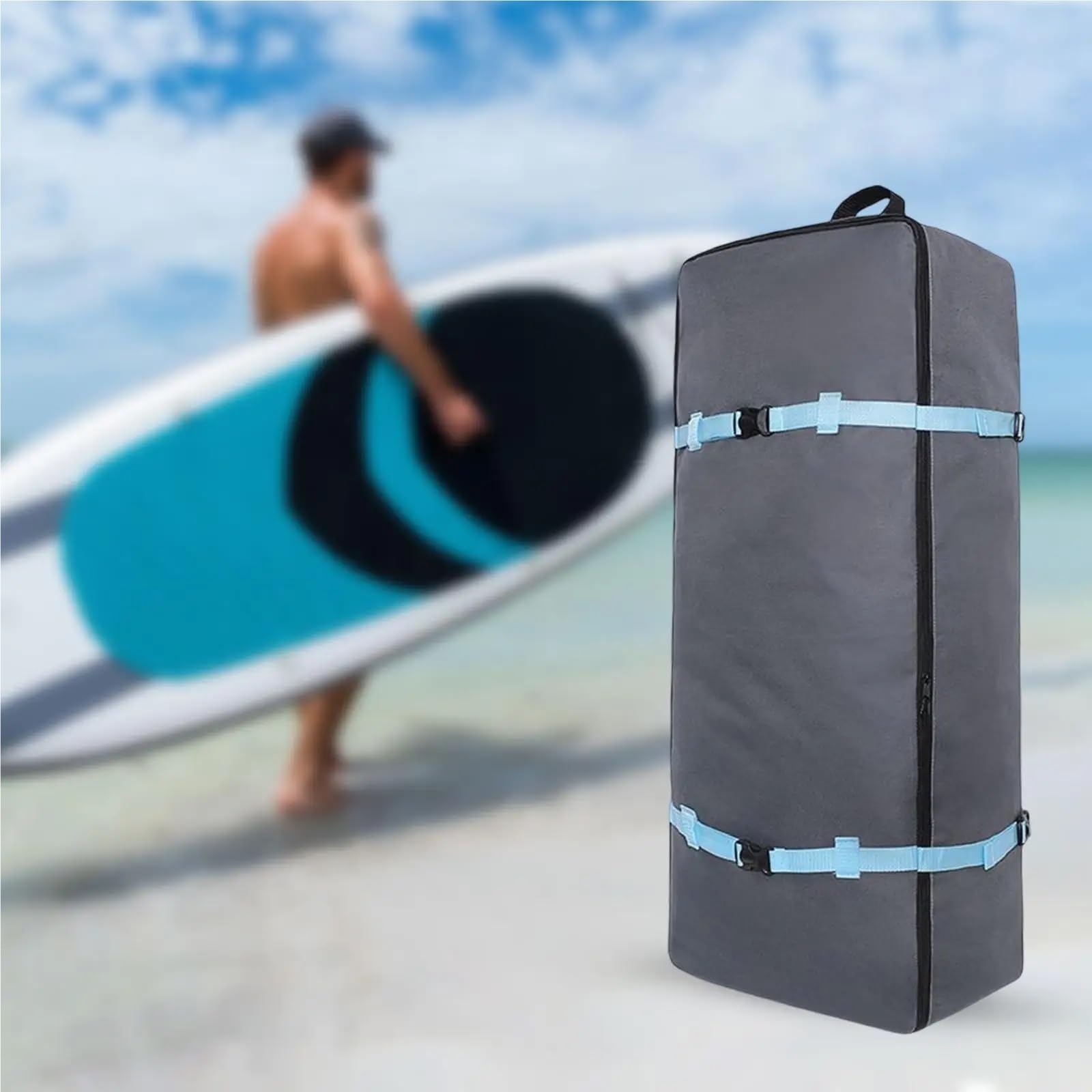 Surfbretttasche Paddle Board Rucksack Aufblasbare Paddleboard Tasche for Outdoor Surfen Strand