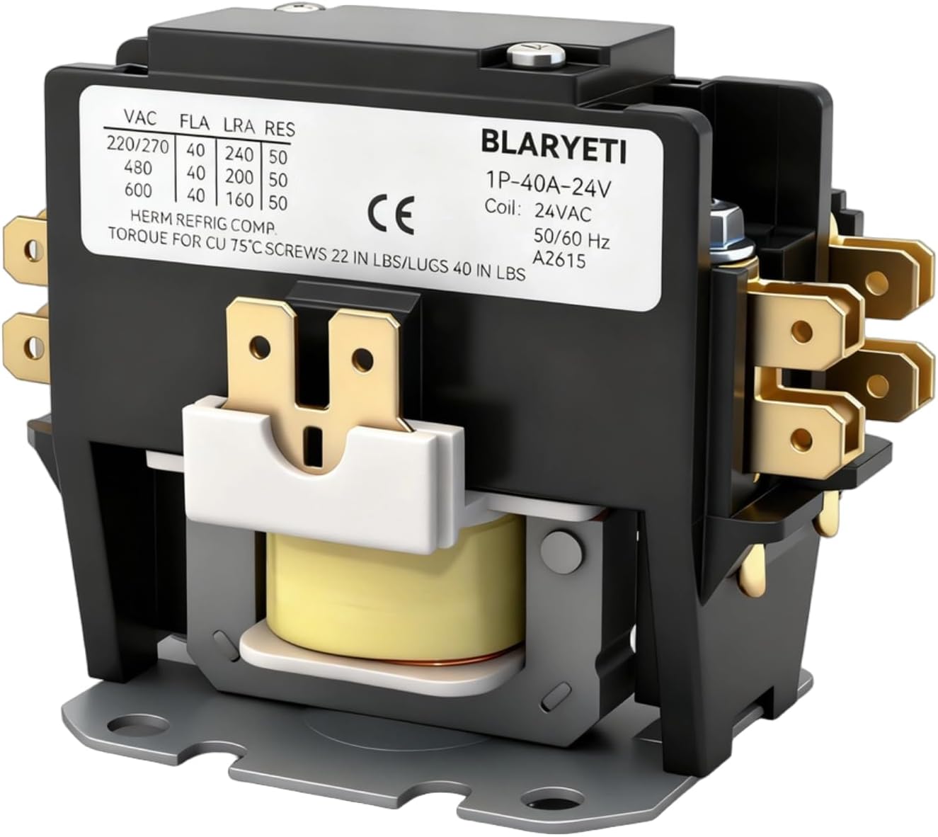 Day & Night Single Pole / 1 Pole 30 Amp Replacement Condenser Contactor HN51KB024