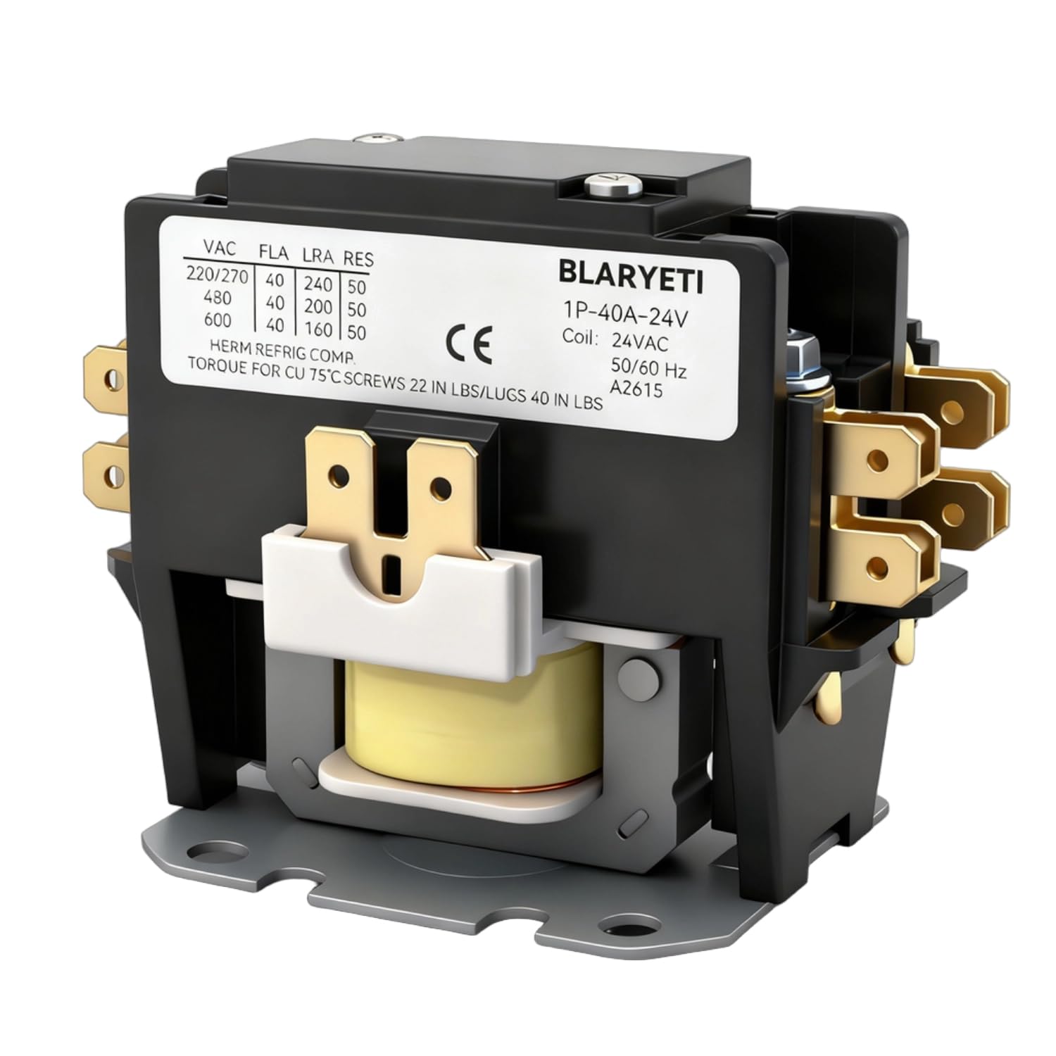 Day & Night Single Pole / 1 Pole 30 Amp Replacement Condenser Contactor HN51KB024