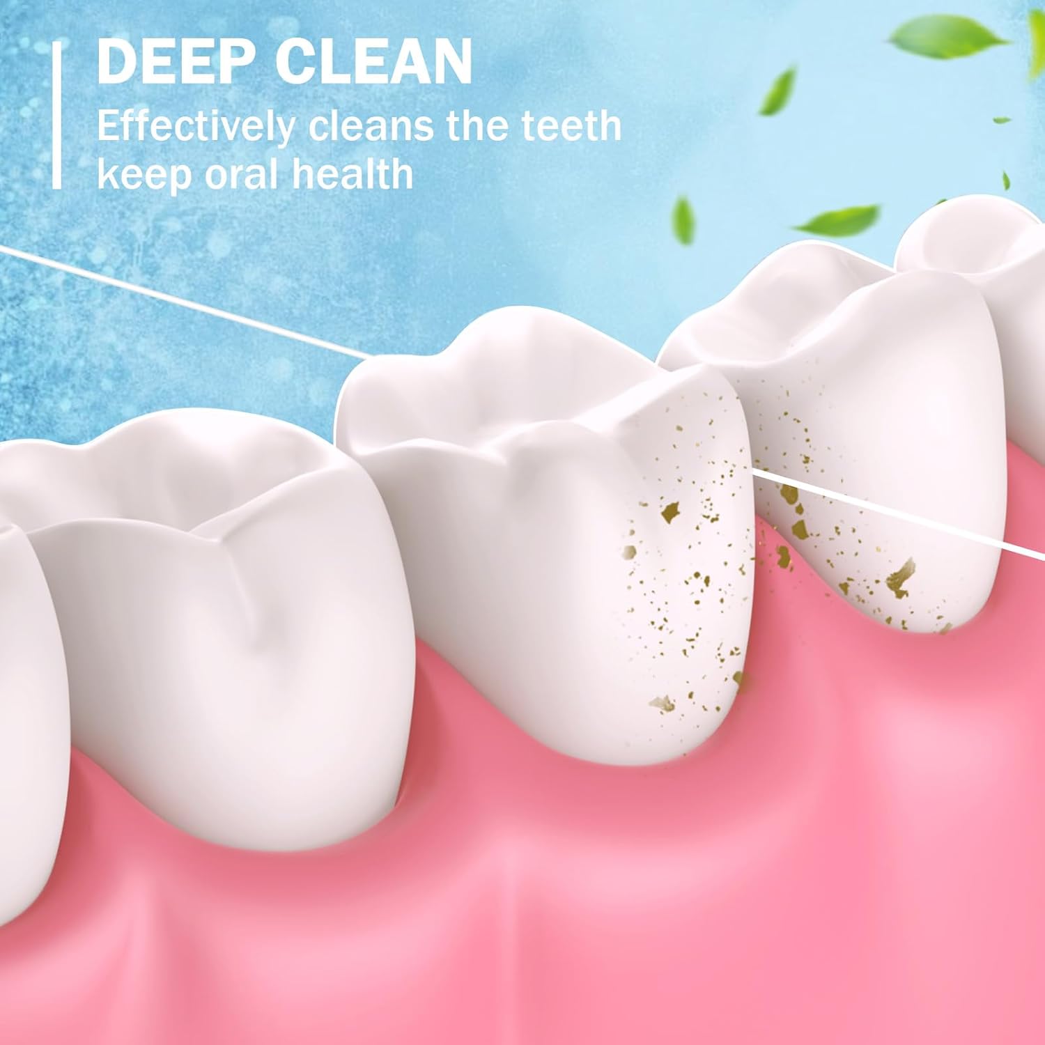 Honeydak 150 Pack Dental Floss Bulk Mint Flavored Floss 50m Each Travel Dental Floss Oral Care for Teeth and Gum Protection (Multicolor)