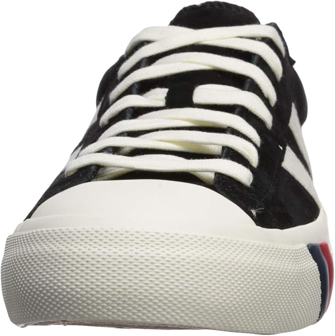 PRO-Keds Men's Royal Plus Classic Suede, Black, 11
