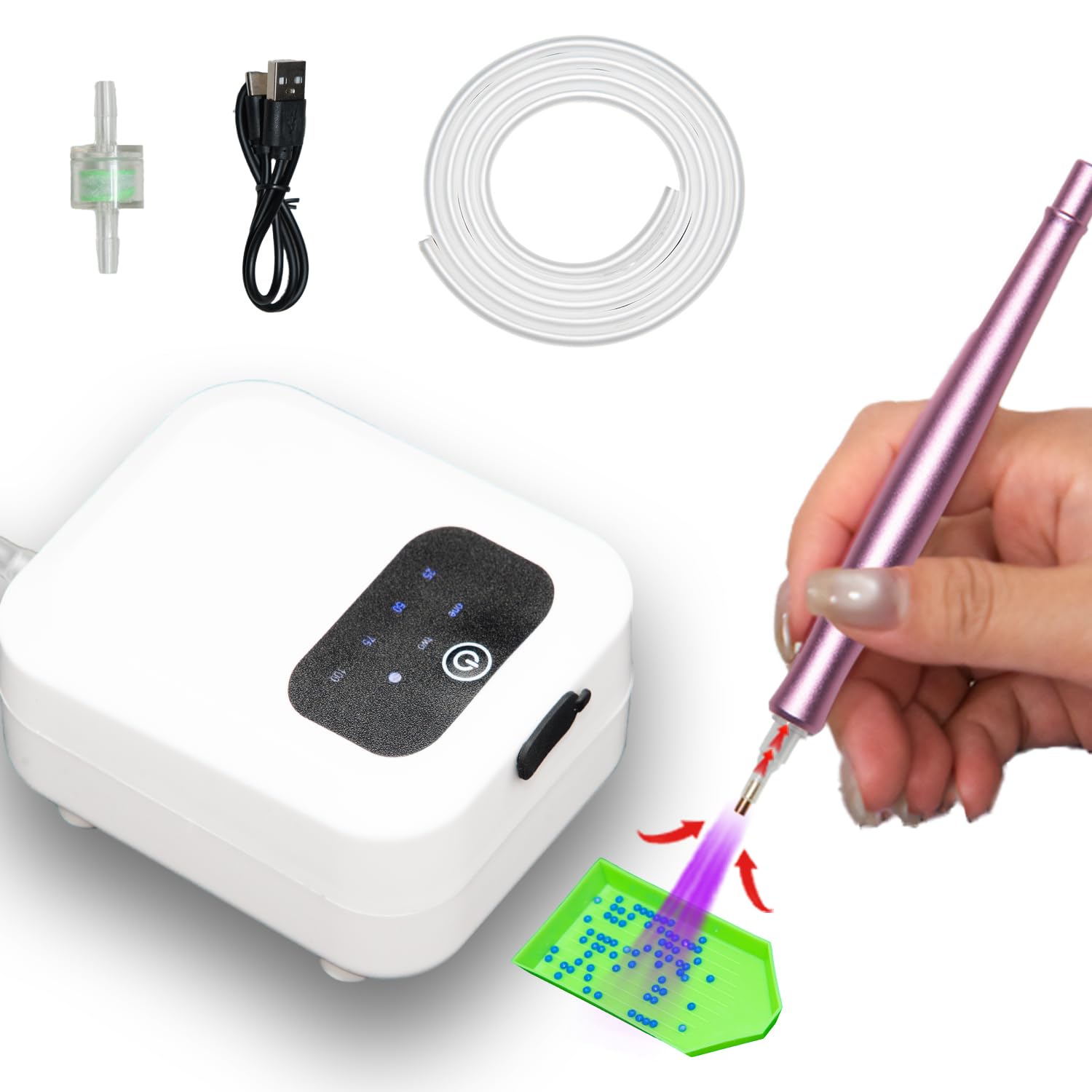 Kit outils d'art diamant rechargeable le cadeau idéal pour créateurs