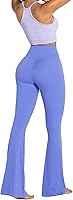 Vista 60 de Sunzel - Leggings acampanados para mujer, con control de abdomen, cintura cruzada y pierna ancha