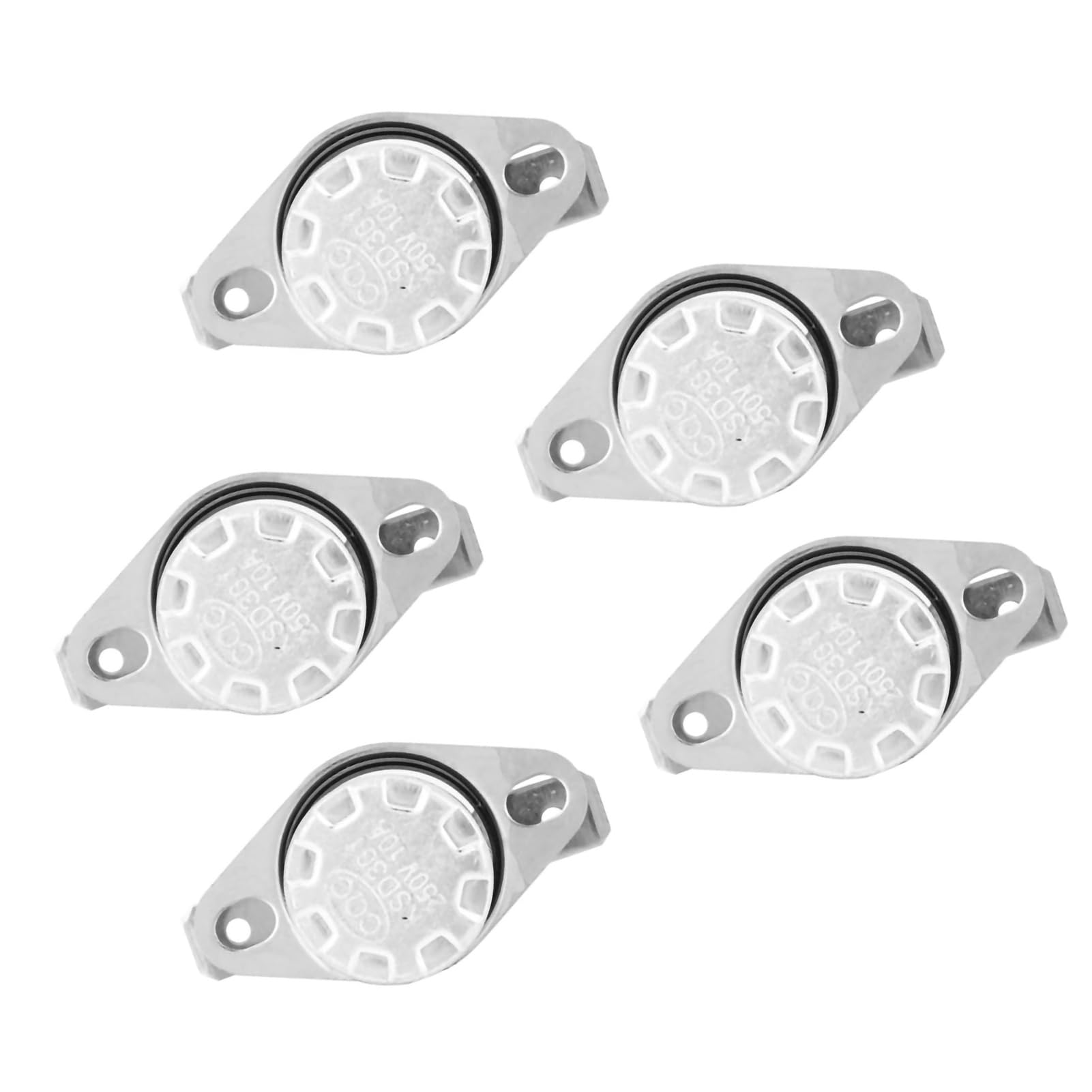 5 Pz Ksd301 Interruttore Di Controllo Termico Della Temperatura Del Termostato 250V10A No Interruttore Termico Del Termostato Di Controllo Della Temperatura Dell'Interruttore