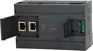 PLC Module, Remote IO Expansion Distributed Quick Response Programmable Logic Controller Module Optocoupler Isolation with Housing for Robots