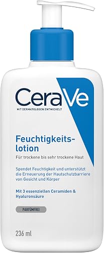 CeraVe Feuchtigkeitslotion für trockene Haut, Körper & Gesicht