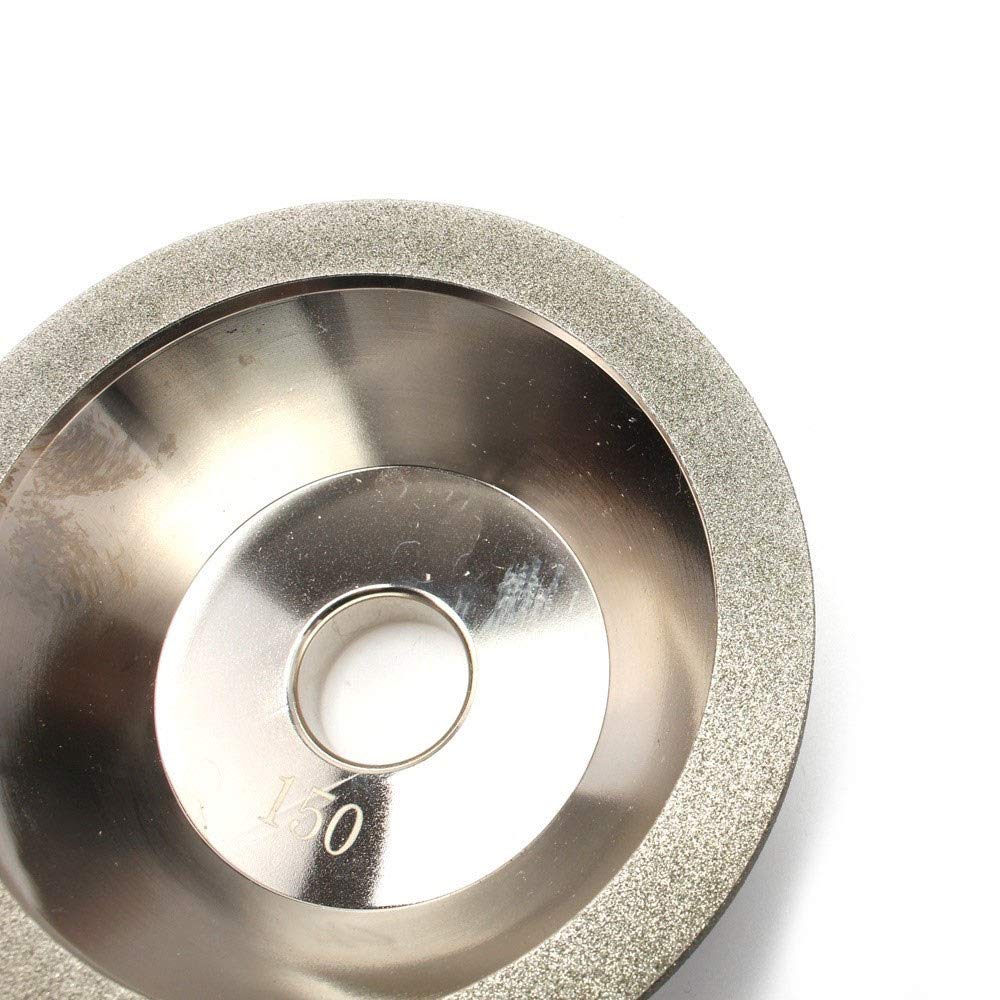 Meule, 1 Pièce de 100 Mm de Galvanoplastie, Meule Diamantée, Cercles de Meulage Pour Fraise En Alliage, Outil D'Affûtage, Accessoires de Meuleuse/A/240 Grit