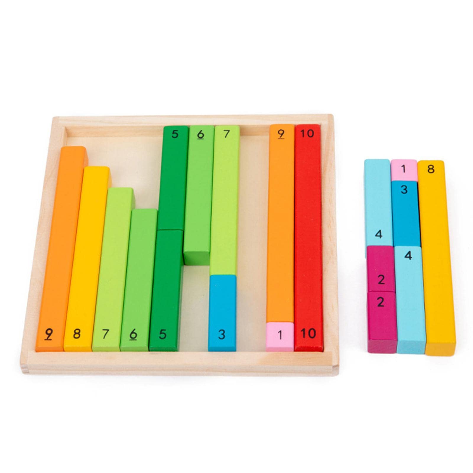 matemáticas Aprendizaje - Aprendizaje matemáticas y Palos equivalencia | Varillas numéricas Coloridas para el Desarrollo temprano, Aula, educación Infantil, Juguete