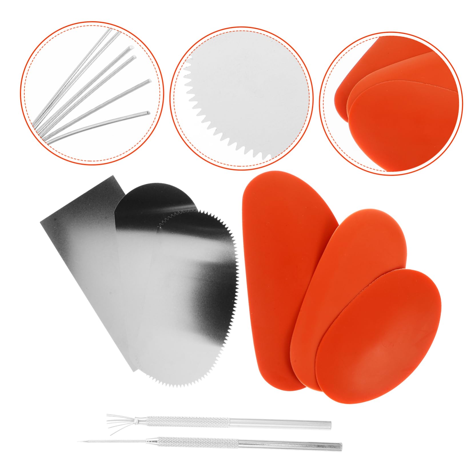5sets Strumenti per Ceramica e Modellazione Argilla Utensili per Intaglio e Scolpitura per Artisti e Appassionati di Fai da Te
