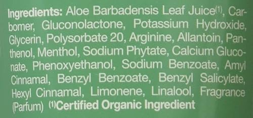 Miniatura 3 de JASON Gel hidratante calmante 98% Aloe Vera (certificado IASC), tubo de 4 onzas