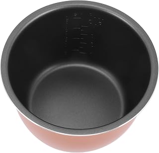 UPKOCH Aroma Rice Cooker Stainless Steel Inner Pot Rice Cooker Replacement Pot Sticky Stainless Steel Cooking Utensils Kitchen Accessory Aluminum Alloy Rice Machine Wooden