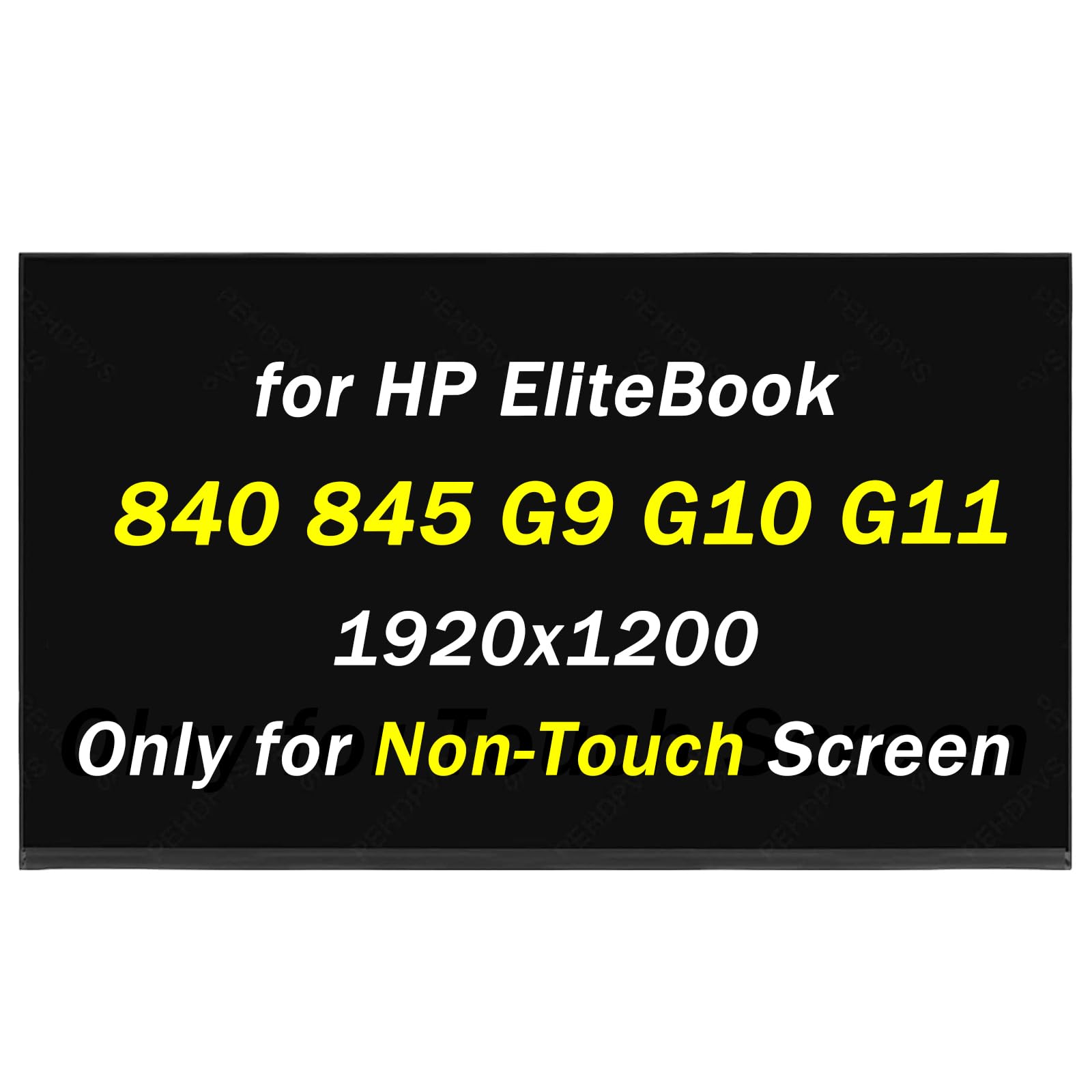 Replacement for HP Elitebook 840 G9 G10 G11 for Elitebook 845 G9 G10 G11 WUXGA 1920x1200 60HZ 30 Pins 14.0" LCD LED Non-Touch Screen Display Digitizer