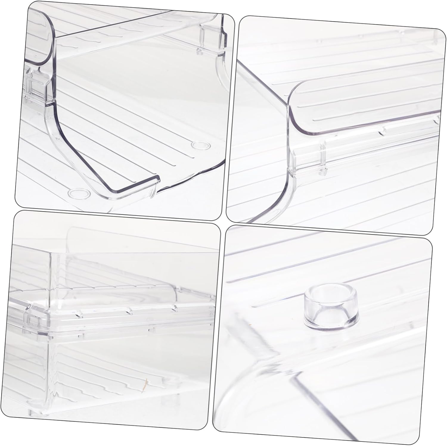 Beverage Can Holder Stackable Automatic Rolling Organizer for Fridge Pantry Cabinets Multi Functional Drink Dispenser Space Saving Design for Freshness Tidiness