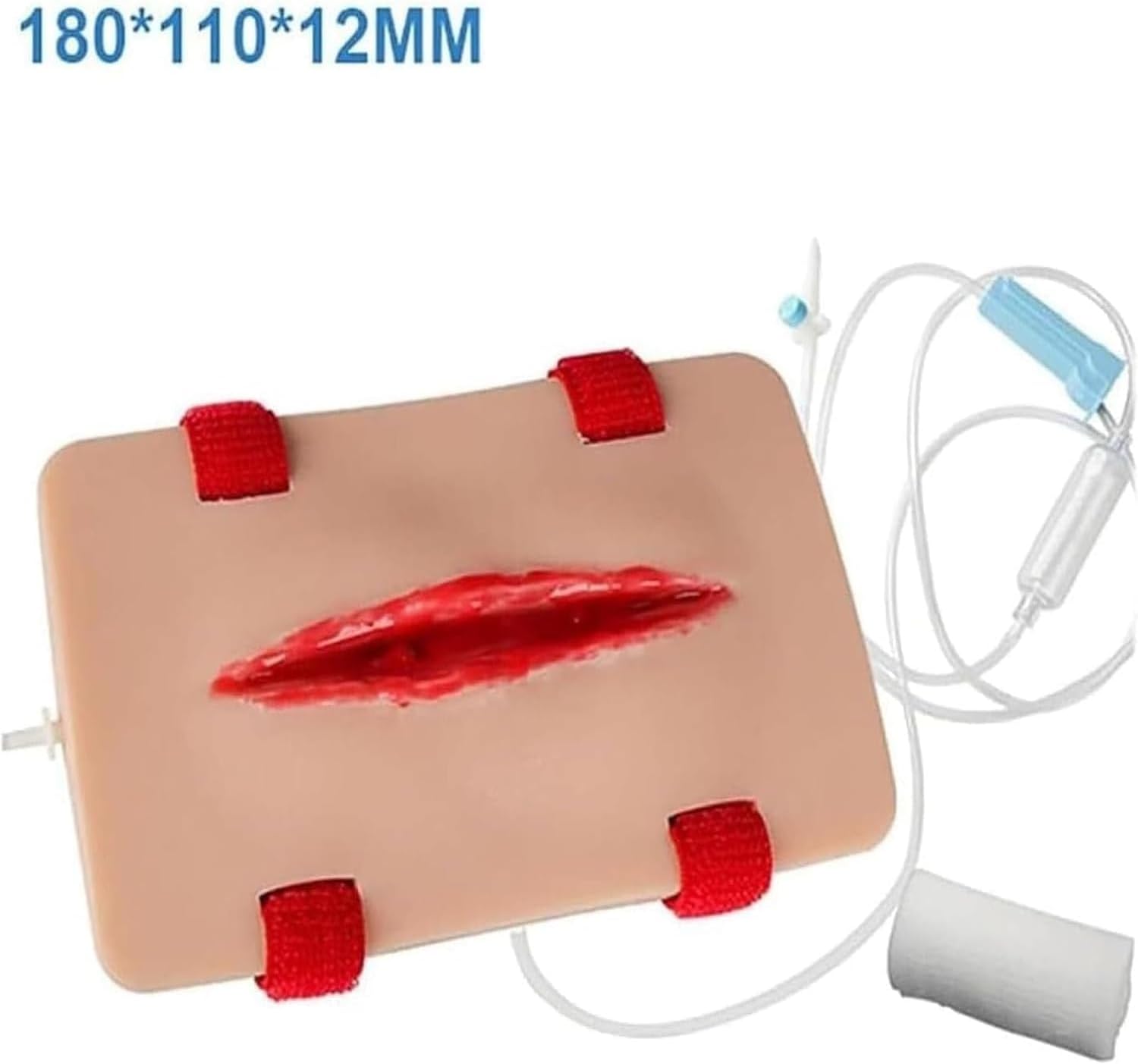 TsoLay Wound Packing and Tourniquet Trainer Kit, Wearable Trauma Simulation Model, Silicone Material, Washable Reusability, Provide Realistic First Aid Exercises, for Classes Training