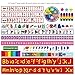 Circle Time Center Classroom Pocket Charts Teaching Pocket Chart Calendar Learning Shape Color Weather Classroom Pocket Chart-Number Pocket Chart Wording Rhyme Pictures Pocket Chart