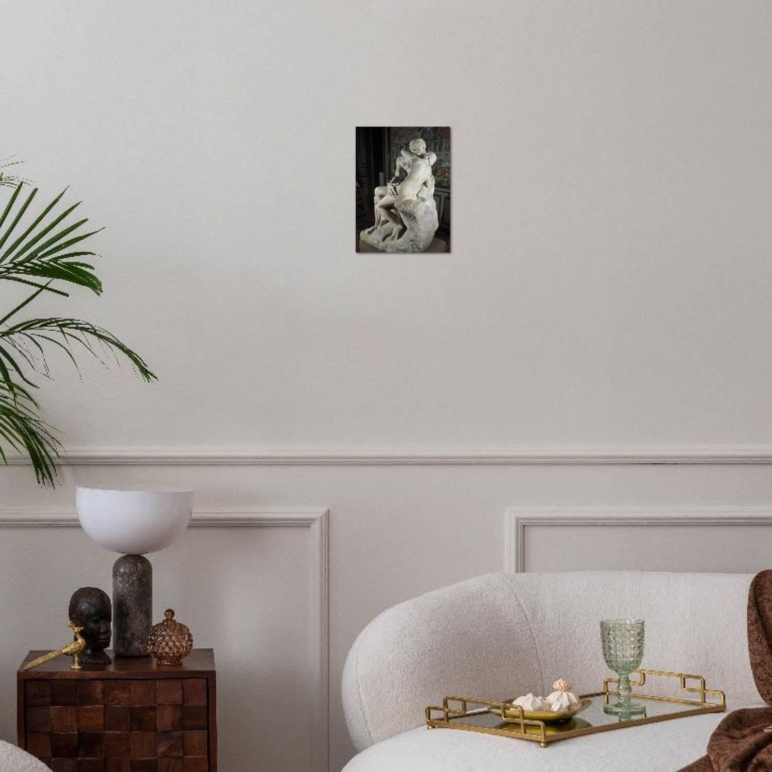 Amazon.com: ART.COM Wall Art Print The Kiss by Auguste Rodin, 12