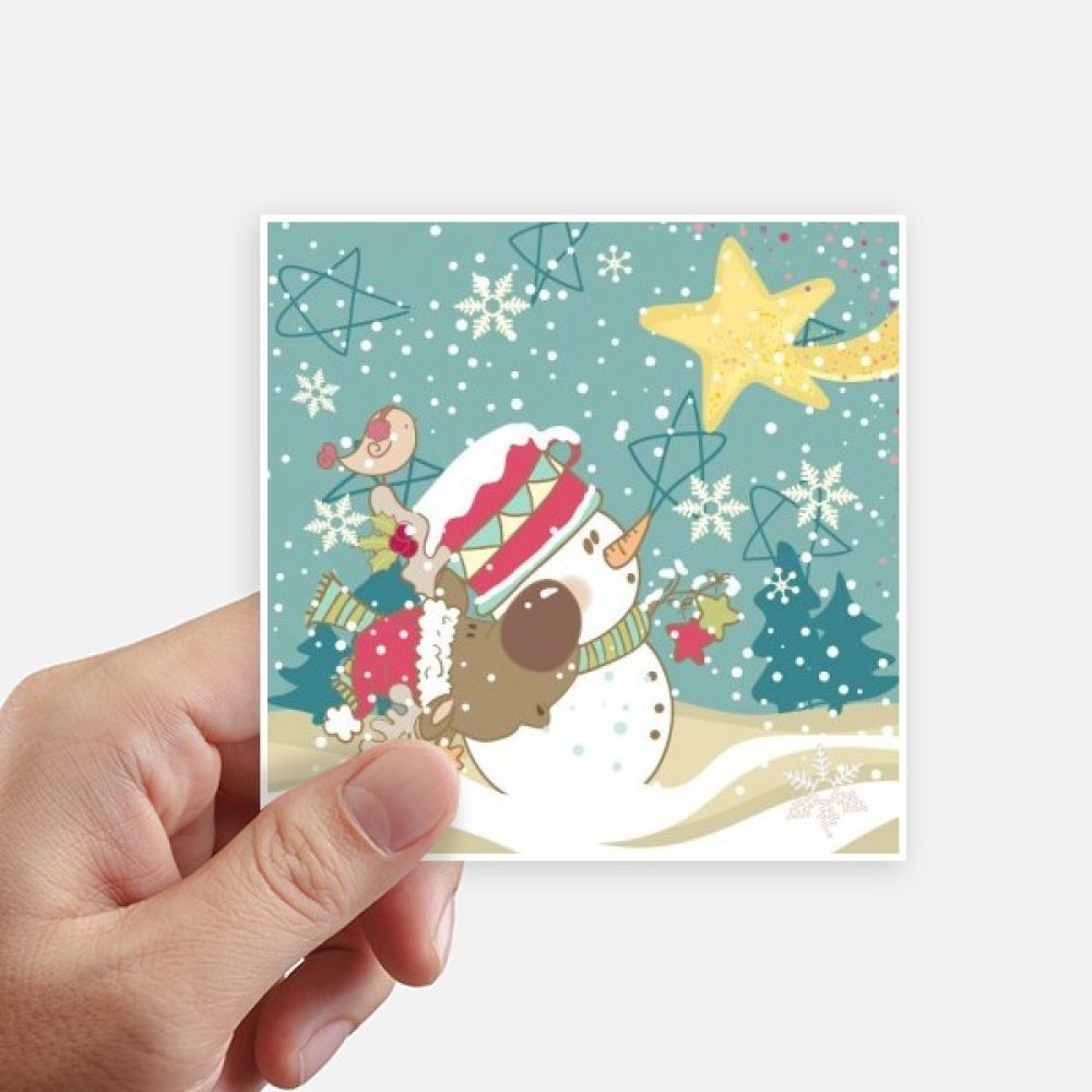 Stickers flocon de neige Noël pour personnaliser vos valises et vélos