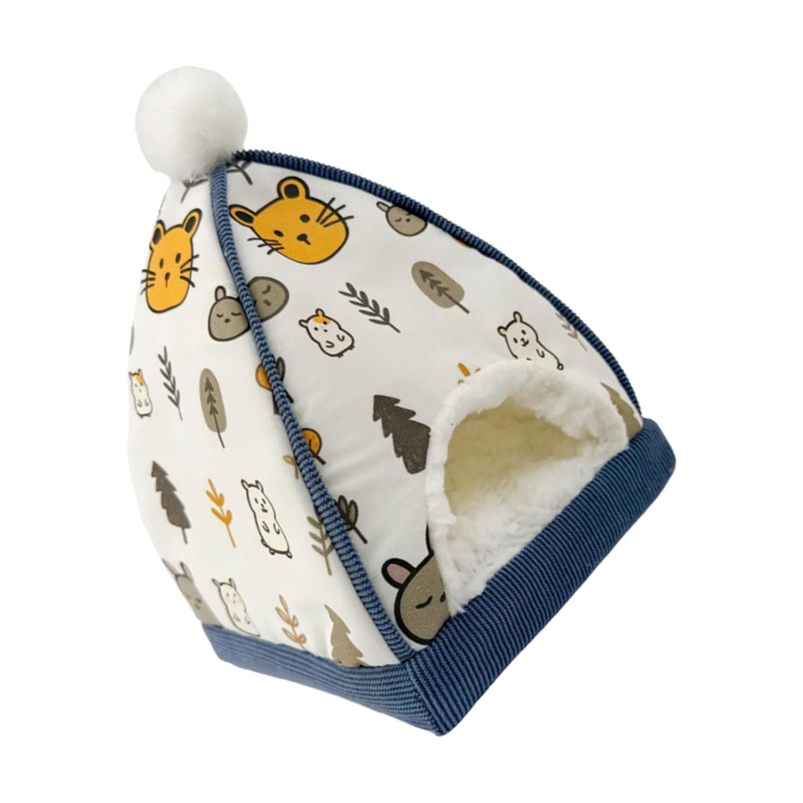 Maison de hérisson en peluche portable pour les sorties des gerbilles