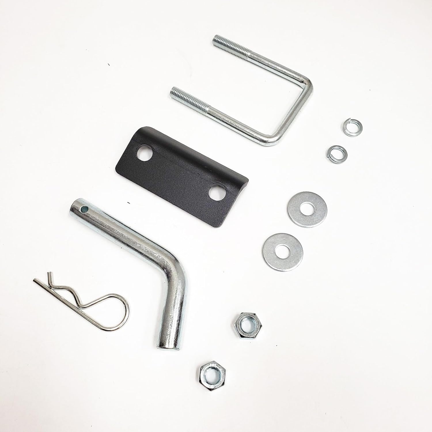 12" Length Towing Hitch Step Bar 2" Receiver Chrome Universal Truck Trailer Rear Bumper Guard Short
