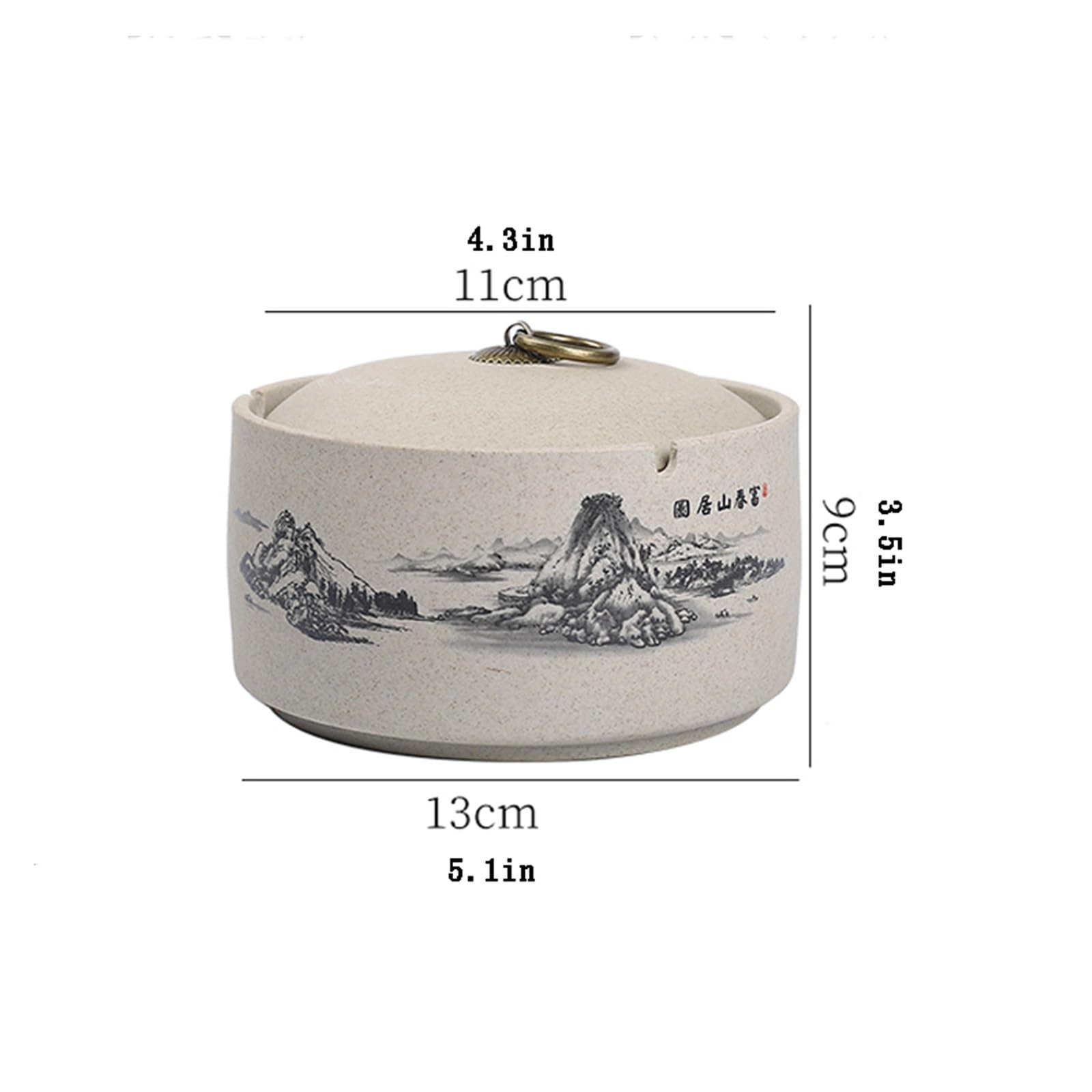 posacenere Posacenere for Posacenere con Coperchio Posacenere da Esterno Pefect Posacenere Antivento for Esterno Posacenere in Ceramica da Esterno(E)