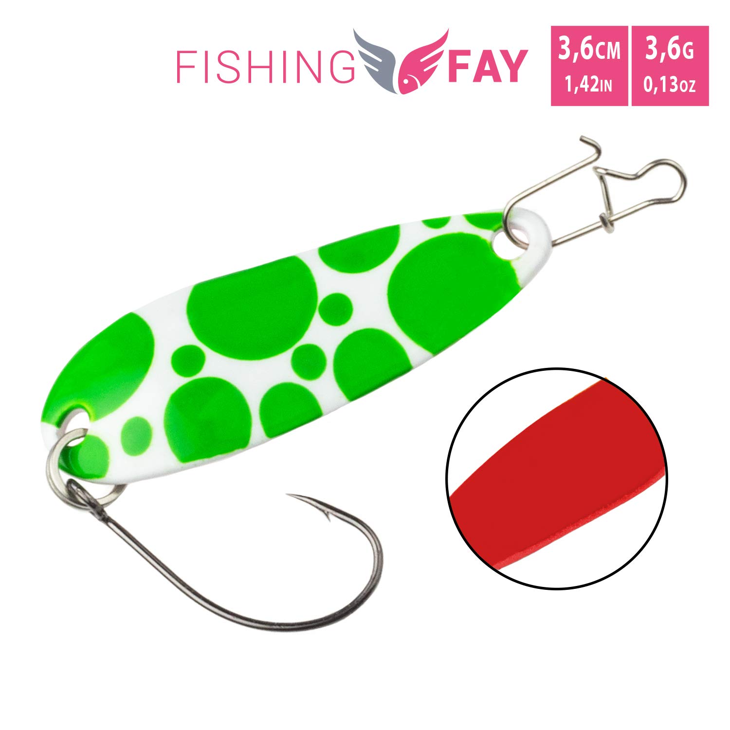 Cucchiai Da Pesca Per Trota - Set 6 Pezzi, Per Salmone E Barbo - Foto 6