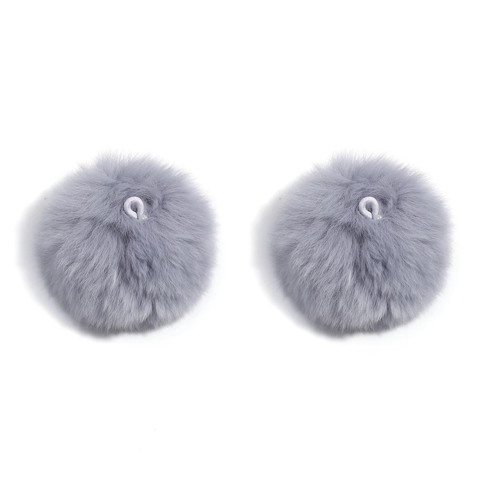 Fluffy Soft Pompom Balls 6cm 20pcs for DIY Sewing Keychain Hat Glove Craft