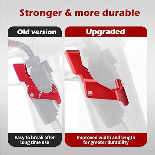 Miniatura 10 de Accesorio de vacío con botón de interruptor de gatillo mejorado para Dyson V10 V11 SV12 SV14, botón de interruptor TR90 con limpiadores de bloqueo