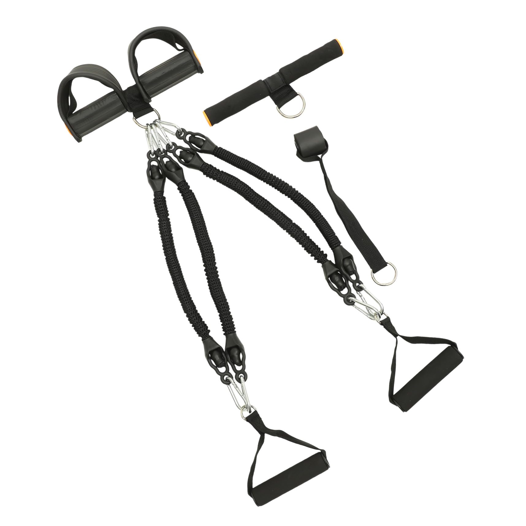 Toyvian Corda Elastica Pedale Resistente in Spesso per Esercizi Fitness Casa e Palestra Multifunzionale per Allenamento Gambe Braccia e Vita Portatile e Durevole