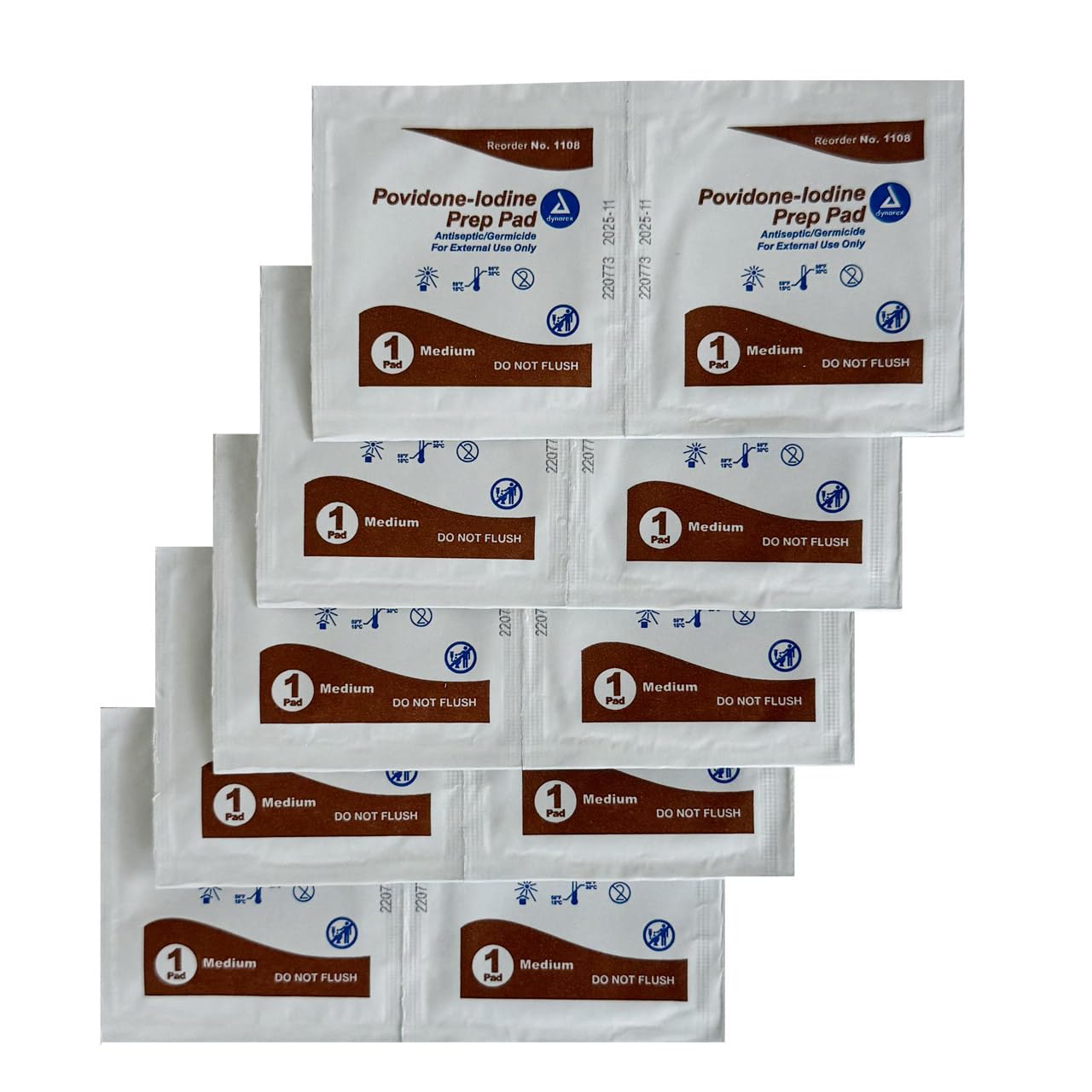 IODINE PREP PADS (10 PACK)