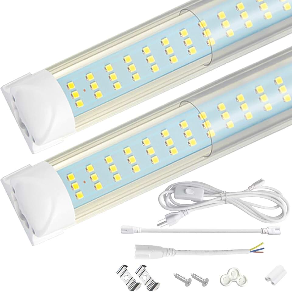 8 Foot Fluorescent Light Fixture