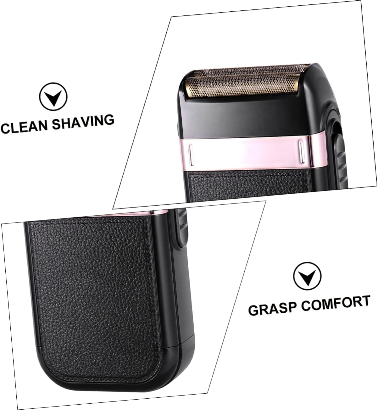 Ipetboom Professional Vintage Electric Shaver for Men Floating Razor with Design Rechargeable Face Trimmer Compact and Durable Electric Grooming