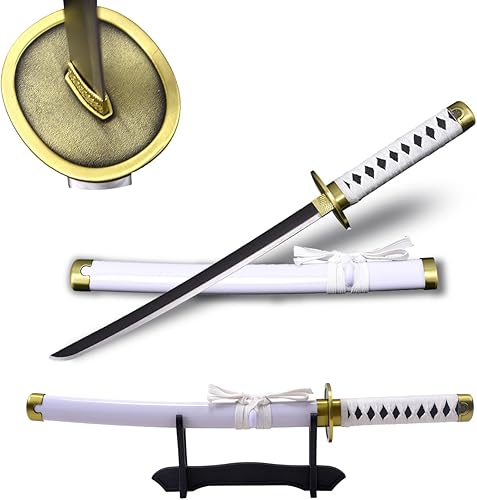 Miniatura 1 de Mini katana japonesa anime corta espada 17.7 pulgadas hoja de acero inoxidable Tanto cuchillo