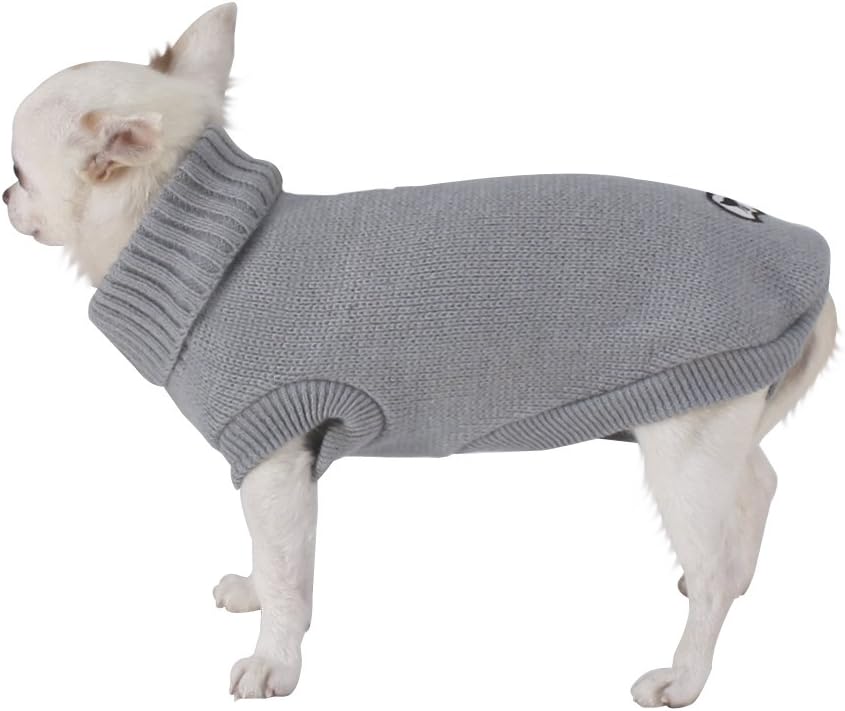 CROCI Moscow Turtleneck Sweater, 50 cm, Grey