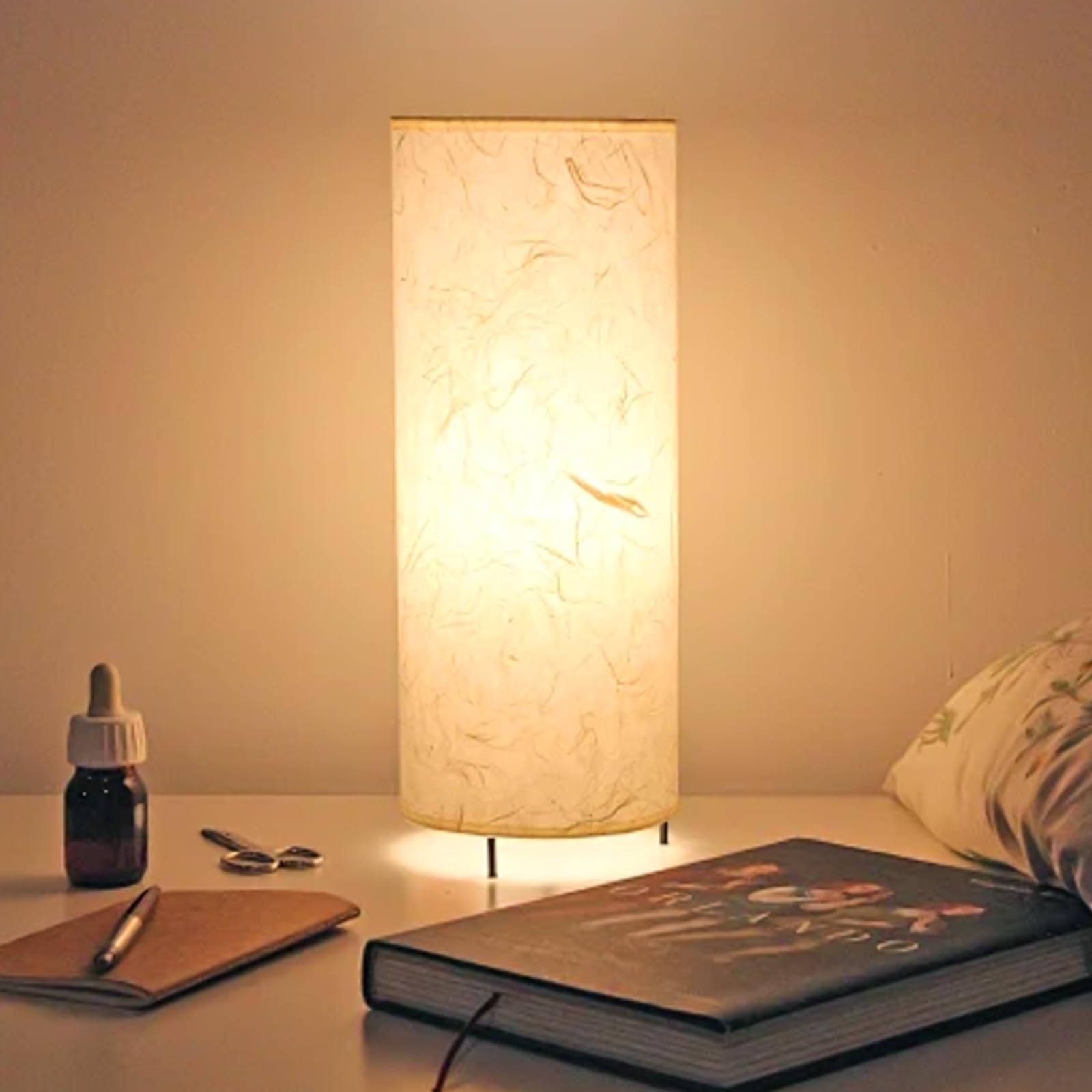 Abat-jour métallique creux, 12x20 cm, motif floral rétro, lampe de table avec abat-jour carré amovible pour ampoules E27 et E26