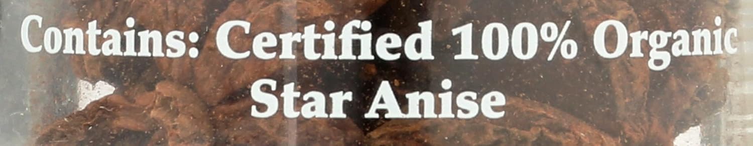 Morton & Bassett Organic Star Anise, Vegan, 0.6 Ounces (Pack Of 3)