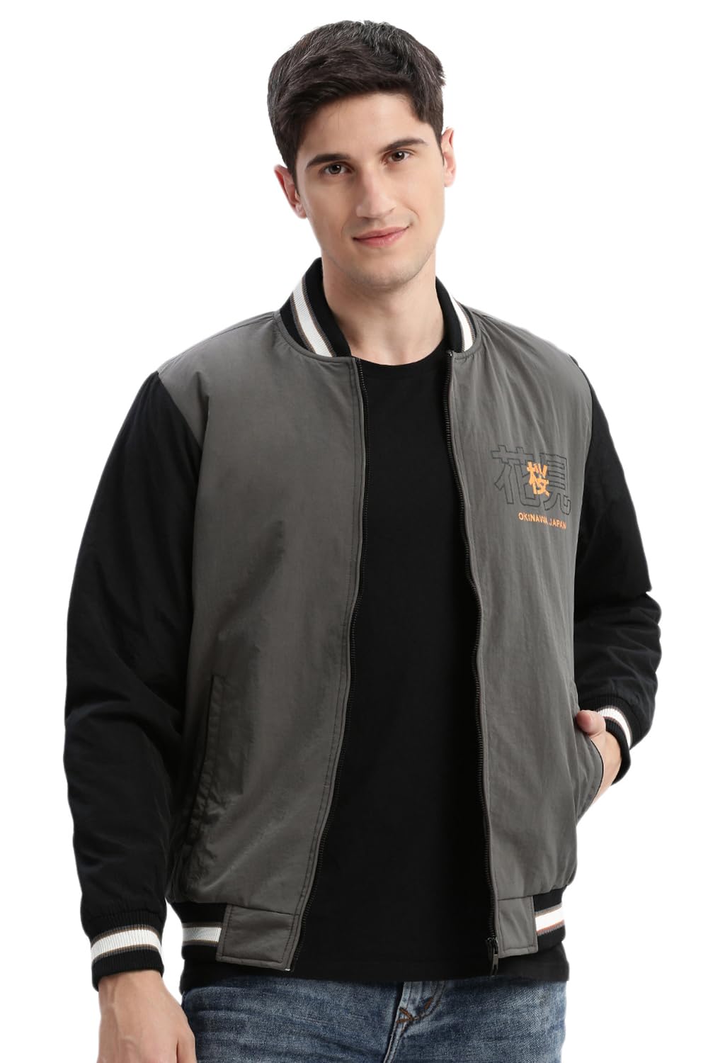 SHOWOFF Men’s Bomber Jacket SHOWOFF Men’s Bomber Jacket