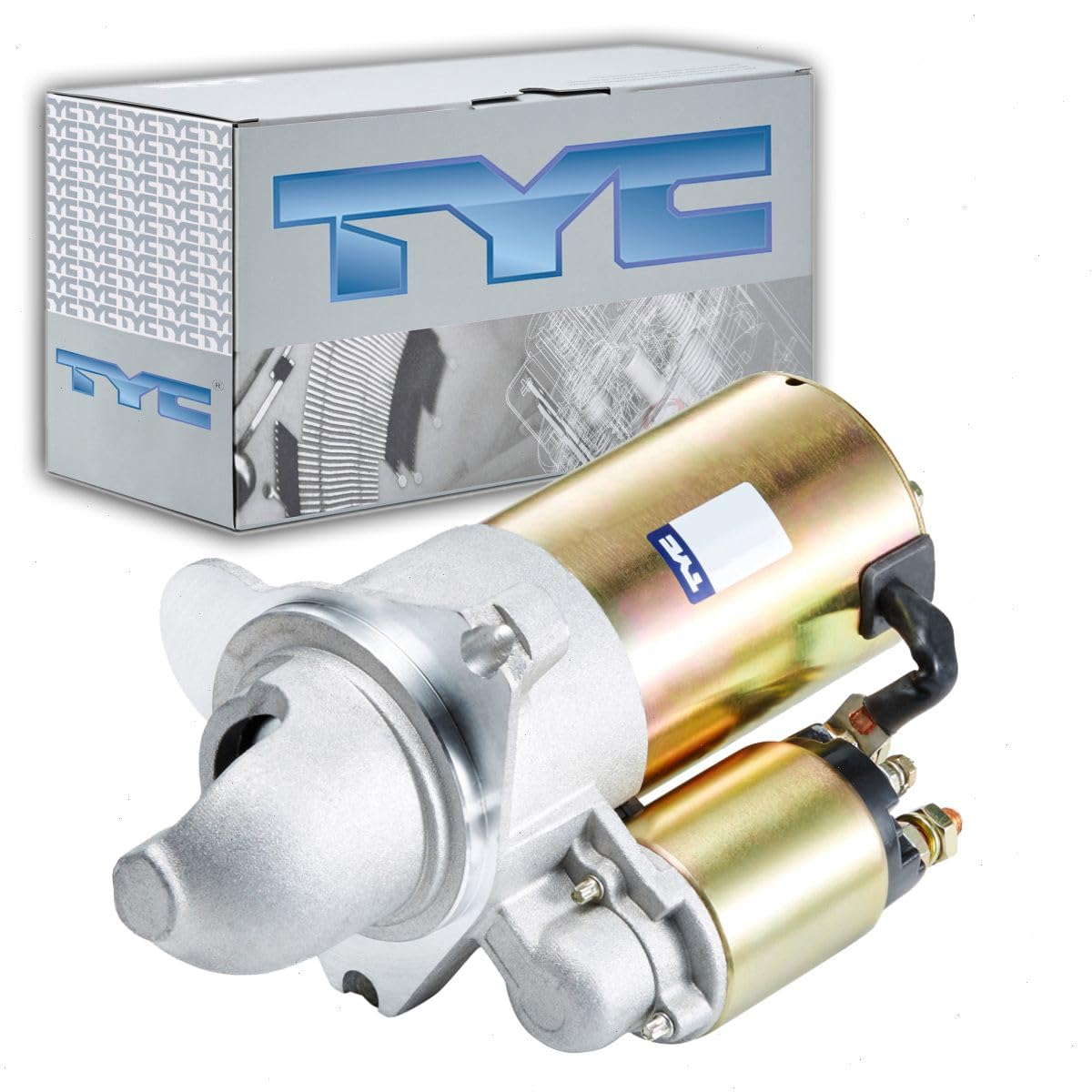 TYC Starter Motor Compatible with Chevrolet Colorado 2.8L 3.5L L4 L5 2004-2006
